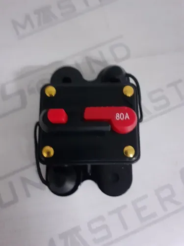Disjuntor automotivo.  80 amperes.  Novo.