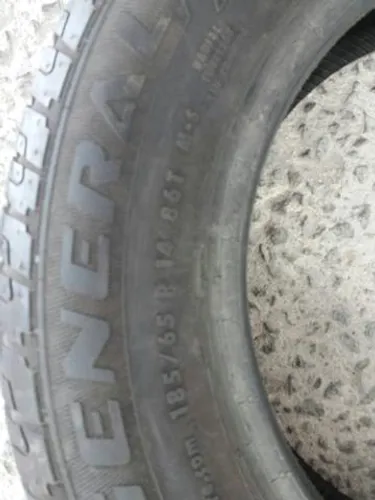 Pneu 185 65 14 General Altimax Tr Peugeot