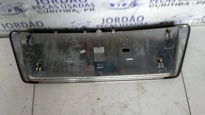 Suporte placa traseira ômega australiano cromado.