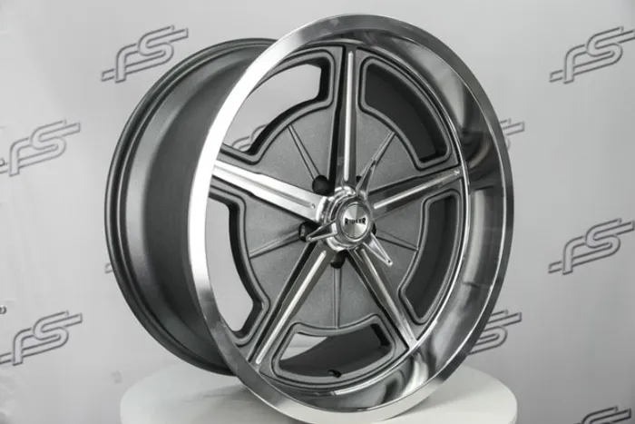 Rodas Ridler 605 Grey Aro 18 / Talas 8 e 9,5 / furação 5x114,3 aro 18