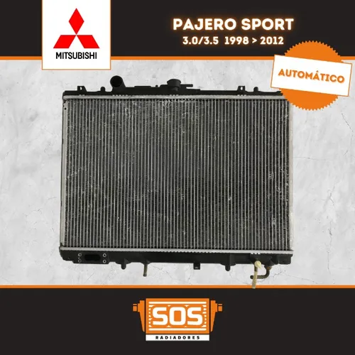 Radiador Mitsubishi Pajero Sport V6 1998/2012