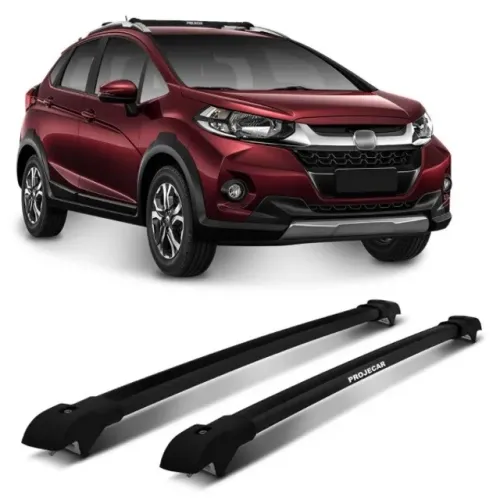 Travessa de Teto Honda WR-V - Slim Preta - AL6012