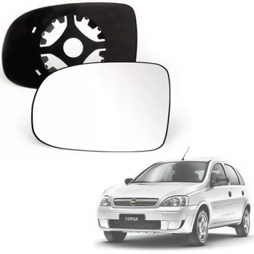 Lente vidro espelho Retrovisor Corsa Montana 2002 2003 2004/2012 valor unidade