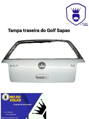 Tampa traseira do Golf Sapao 