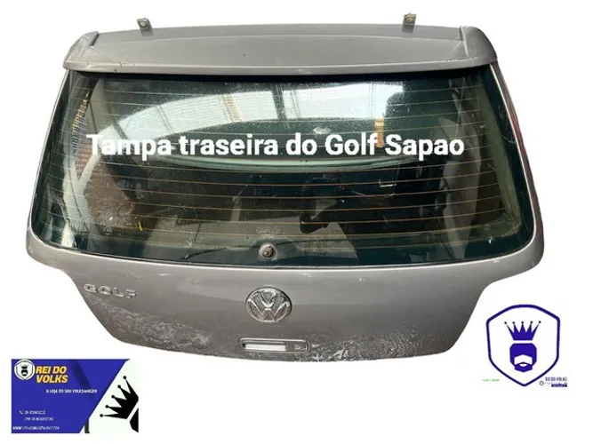 Tampa traseira do Golf Sapao 