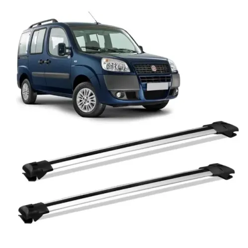 Travesso de Teto Fiat Doblo - Fina Prata - AL206