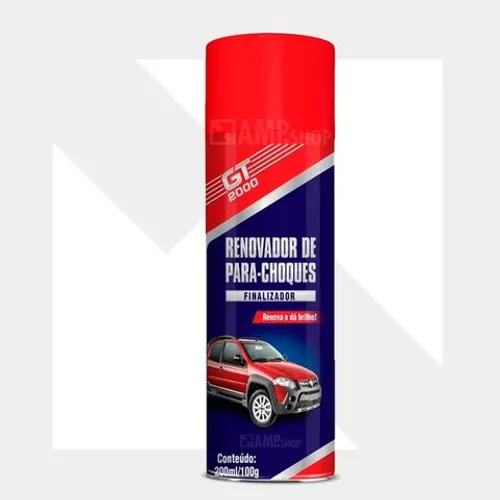 Promoção Renovador De Para-choques - Gt2000 - 200ml