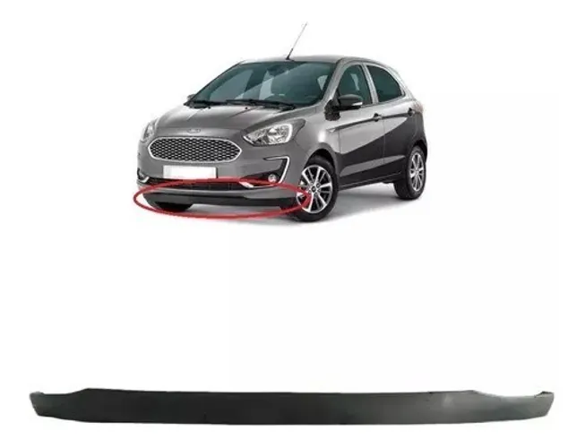 Spoiler Saia Bigode Parachoque Dianteiro Ford Ka 2019 2020