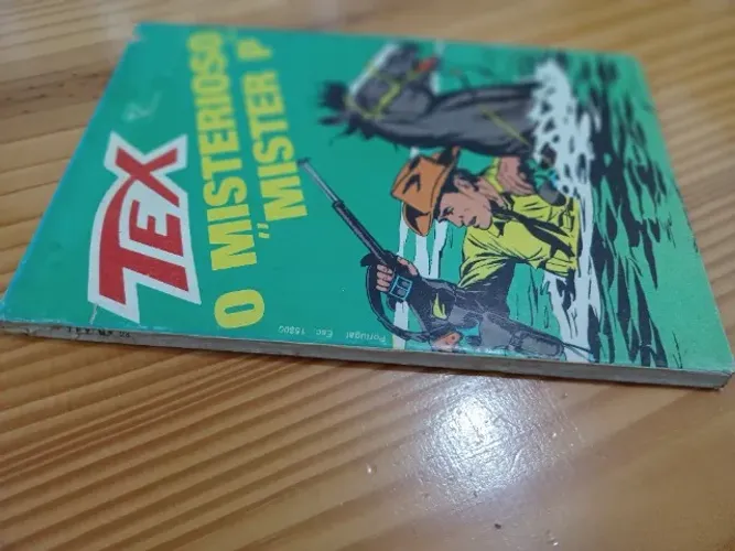 (Item 292) Tex n.24 da primeira edição  O misterioso mister P