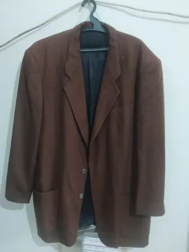 BLAZER/PALETÓ MASC. TAM G. (EUROPEAN CONCEPTS), MARROM ESCURO. ORIGINAL.