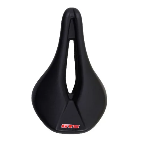Selim Bike GTS Tipo Power Vazado Preto para Speed ou MTB 150mm 8077