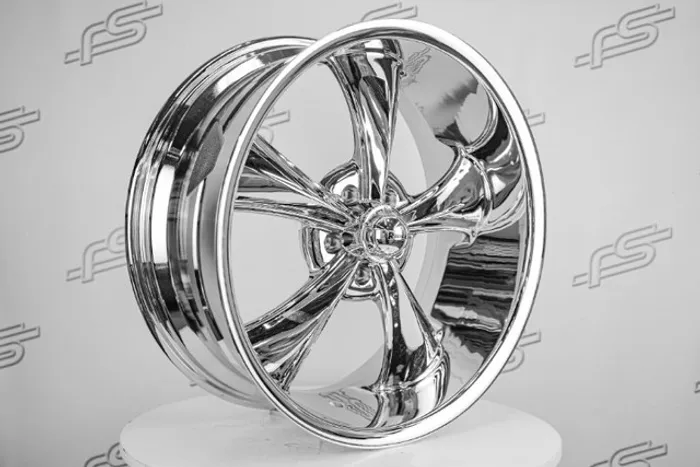 Rodas Ridler 695 Cromada 20 / Talas 8,5 e 10 / furação 5x114,3 Aro 20