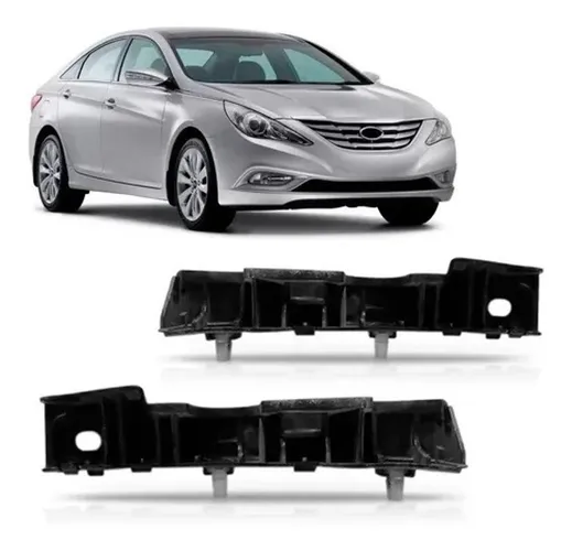 Par Guia Suporte Parachoque Dianteiro Sonata 2011 a 2016 