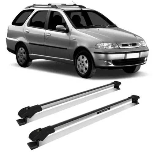 Travessa de Teto Fiat Palio Weekend - Slim Prata - AL216