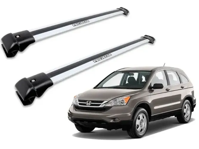 Travessa de Teto Honda CRV 2012 - Larga Prata - AL6009