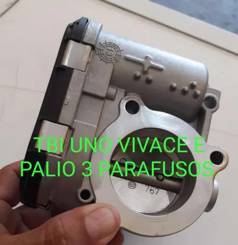 Copo de borboleta Tbi Fiat palio uno vivace e Mobi 3 parafusos