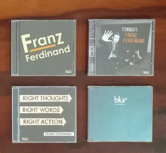 CDs Franz Ferdnand Blur