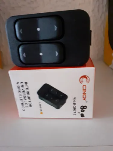 Interruptor para vidro elétrico universal instalado no seu carro 
