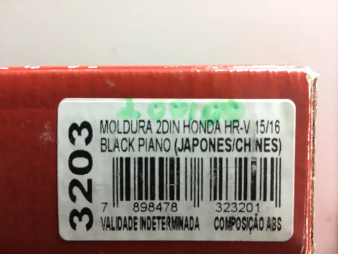 Moldura 2 dim para som para Honda hrv 15/16