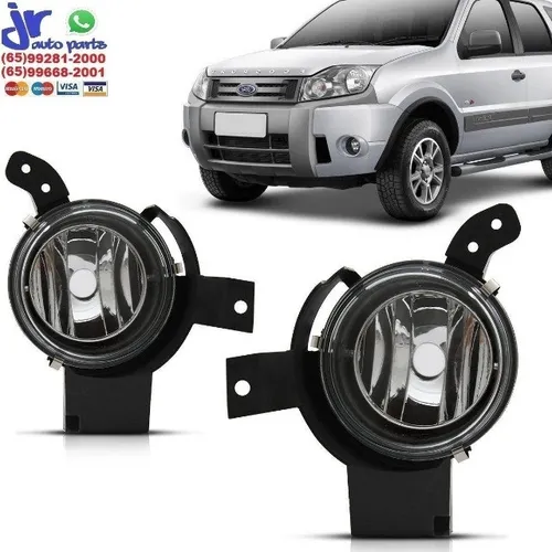 Par Farol Milha Ecosport 2008 a 2012 Auxiliar Neblina