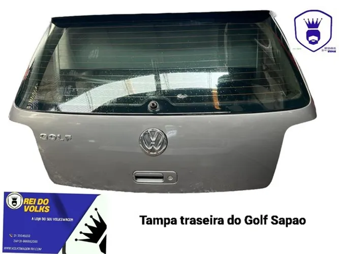 Tampa traseira do Golf Sapao 
