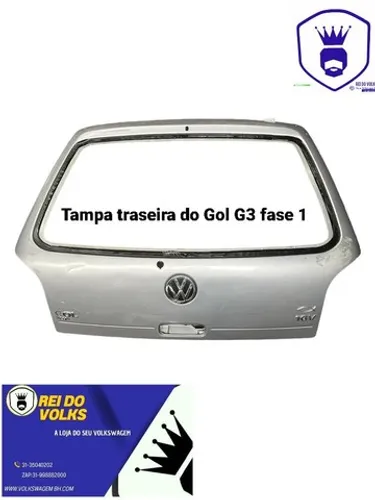 Tampa traseira do Gol G3 primeira fase