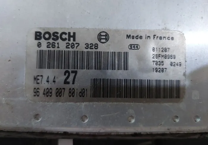 Modulo de Injeção Peugeot 307 1.6 16v 0261207328