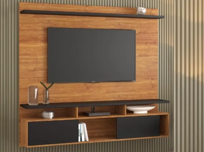 Home Suspenso Supreme 55" Mel/Preto Até 12x - Frete Grátis 
