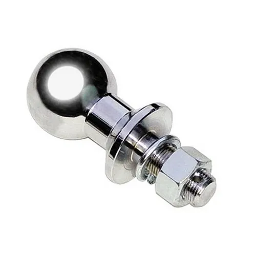 Esfera De Engate 50mm Cromada Aço Maciço