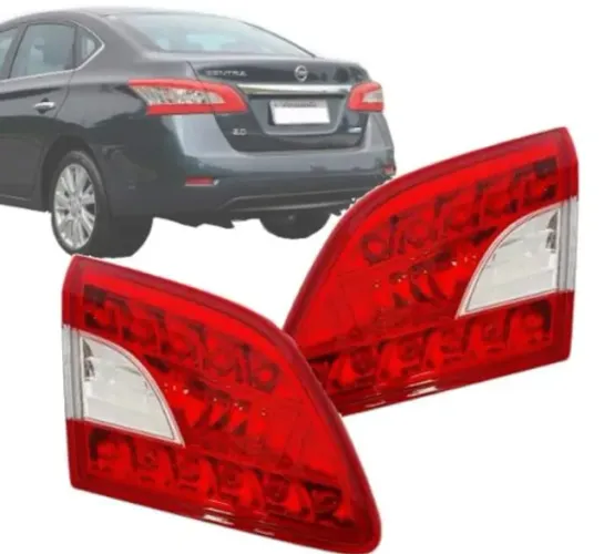 Par Lanterna Traseira Nissan Sentra 2013 2014 2015 2016