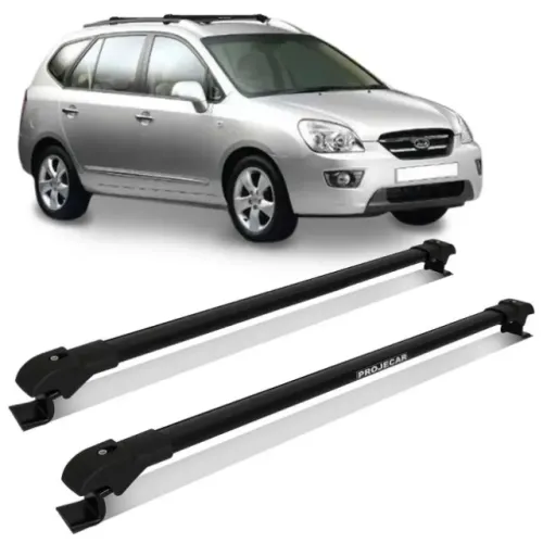 Travessa de Teto Kia Carens - Slim Preto - AL400