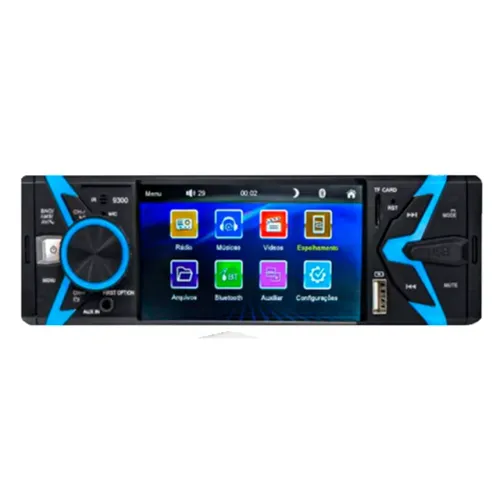 Auto Rádio MP4 - Comando de Voz 