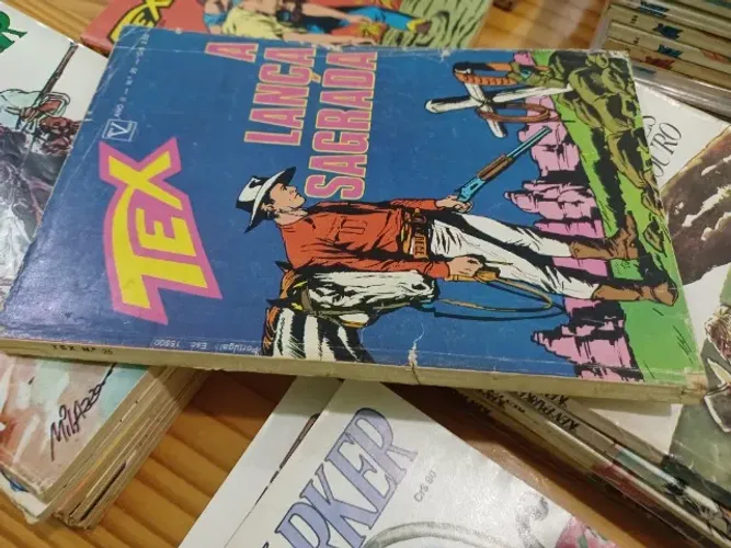 (item 293) Tex n. 25 da primeira edição.  A lança sagrada