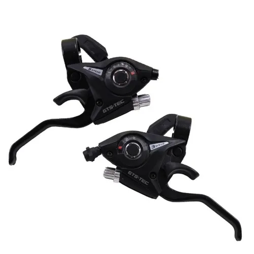Passadores de Marchas Bike GTS Ez-Fire 24 velocidades Rapidfire com Manete 8069