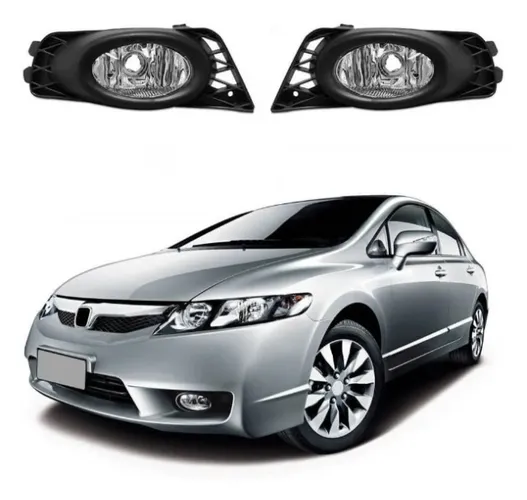 Par Farol de Milha Honda Civic 2009 2010 2011