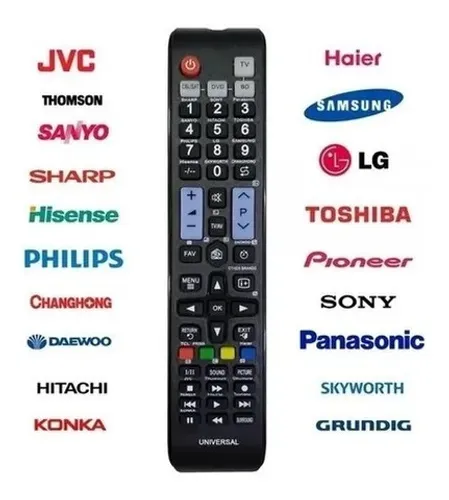 Controle Remoto Universal 4 Em 1 Para Tv Lcd E Led / Blu-ray