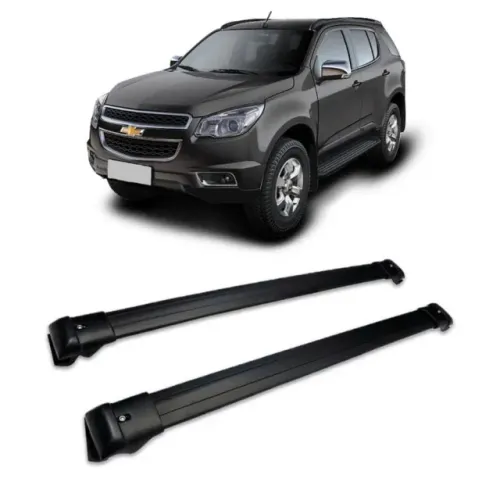 Travessa de Teto GM Trailblazer - Larga Preto - AL368
