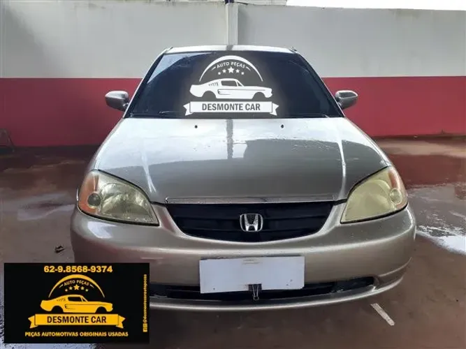 Sucata Honda Civic Lx 2001 p/ Retirada de Peças
