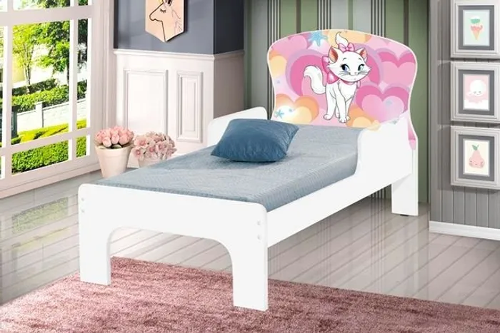 Cama Infantil Gata Marie.Gata Luke Até 12x
