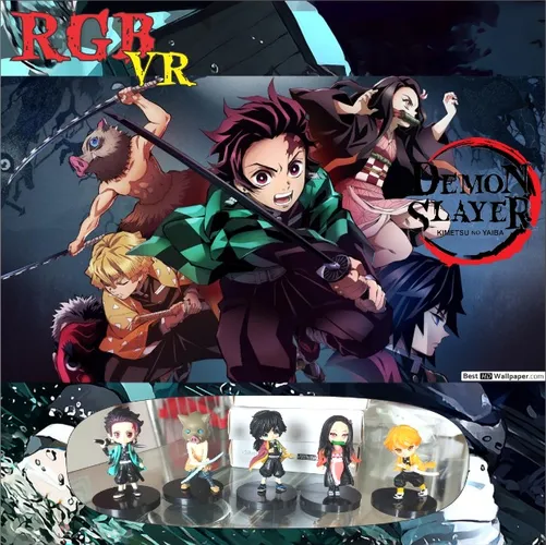 Coleção De Miniaturas Kimetsu No Yaiba - Demon Slayer (Venda por unidade)