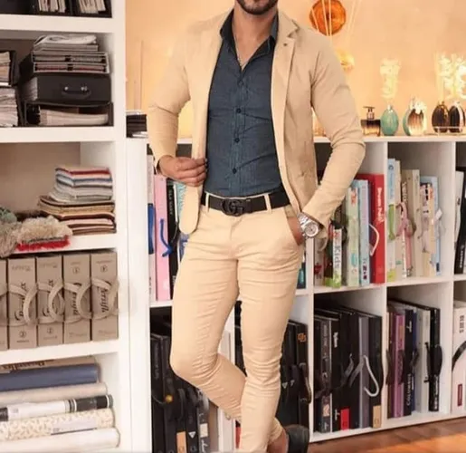 Calças Sporfinno e Blazer Slim