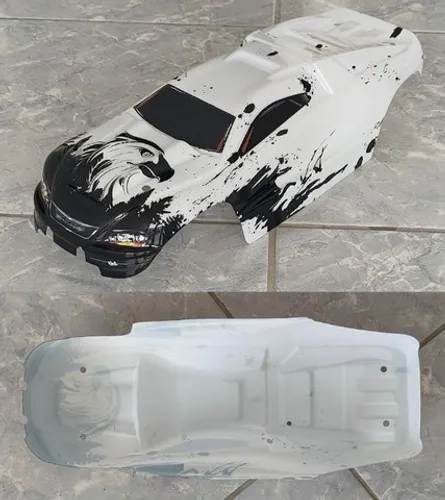 Bolha P/ RC Automodelo Traxxas E-Revo 1/10 - Zerada!