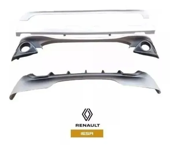 Kit spoiler completo renault clio (2014 A 2016)