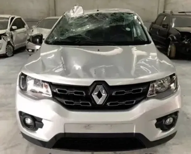 sucata renault kwid 2018