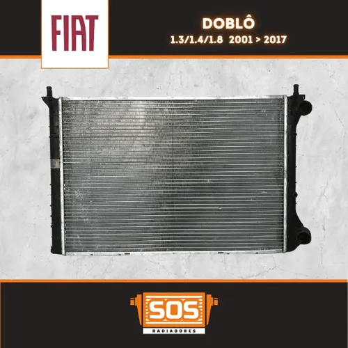 Radiador Fiat Doblô 2001/2017