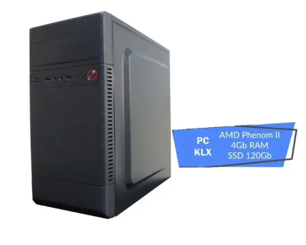 Computador Amd Phenom II X2 +8gb Ddr3 + Ssd 120gb 