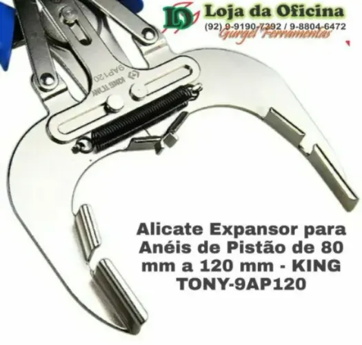 Alicate para anéis de pistão - King Tony