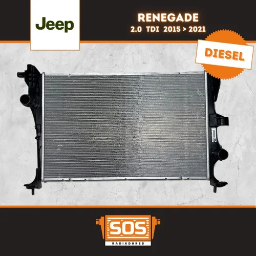 Radiador Jeep Renegade TDI 2015/2021