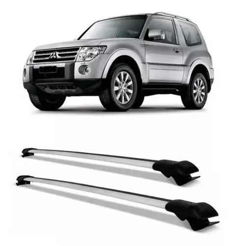 Travessa de Teto Mitsubishi Pajero Full - Slim Prata - AL3012