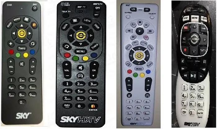 Controles Remotos SKY (SKY Digita/Pré-Pago/HDTV/HDTv Plus/SKY Media Center)